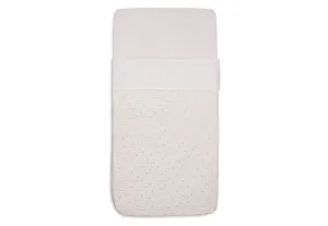 Laken Ledikant 120x150cm Slub - Ivory
