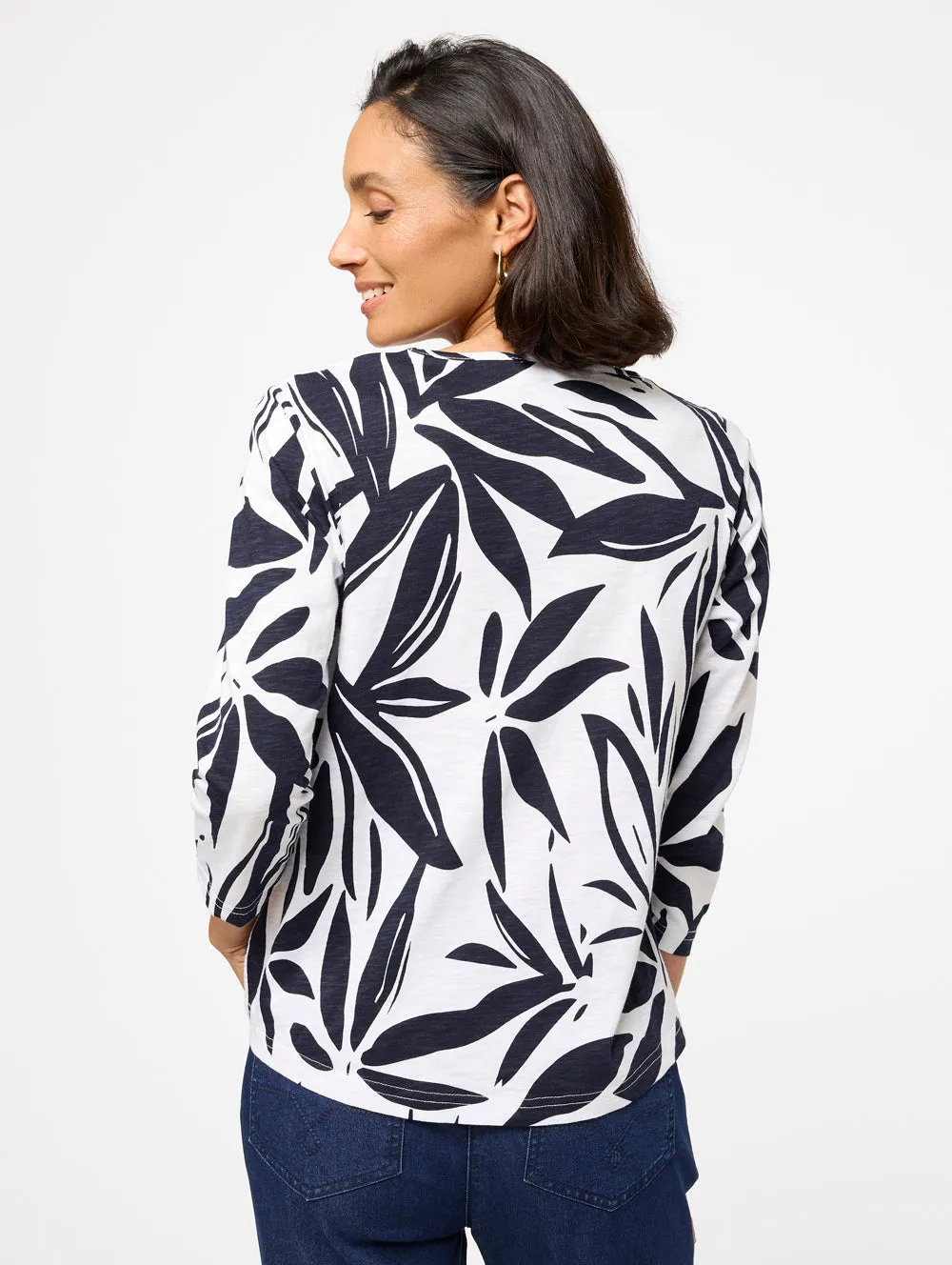 Maddalena 3/4 Sleeve Top