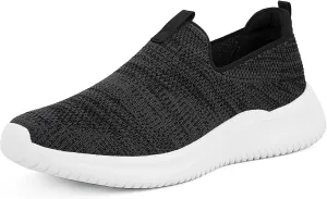 MaxMuxun Walking Shoes for Women Lightweight Slip on Sneakers for Women Non-Slip Workout Athletic Running Shoes with Arch Support