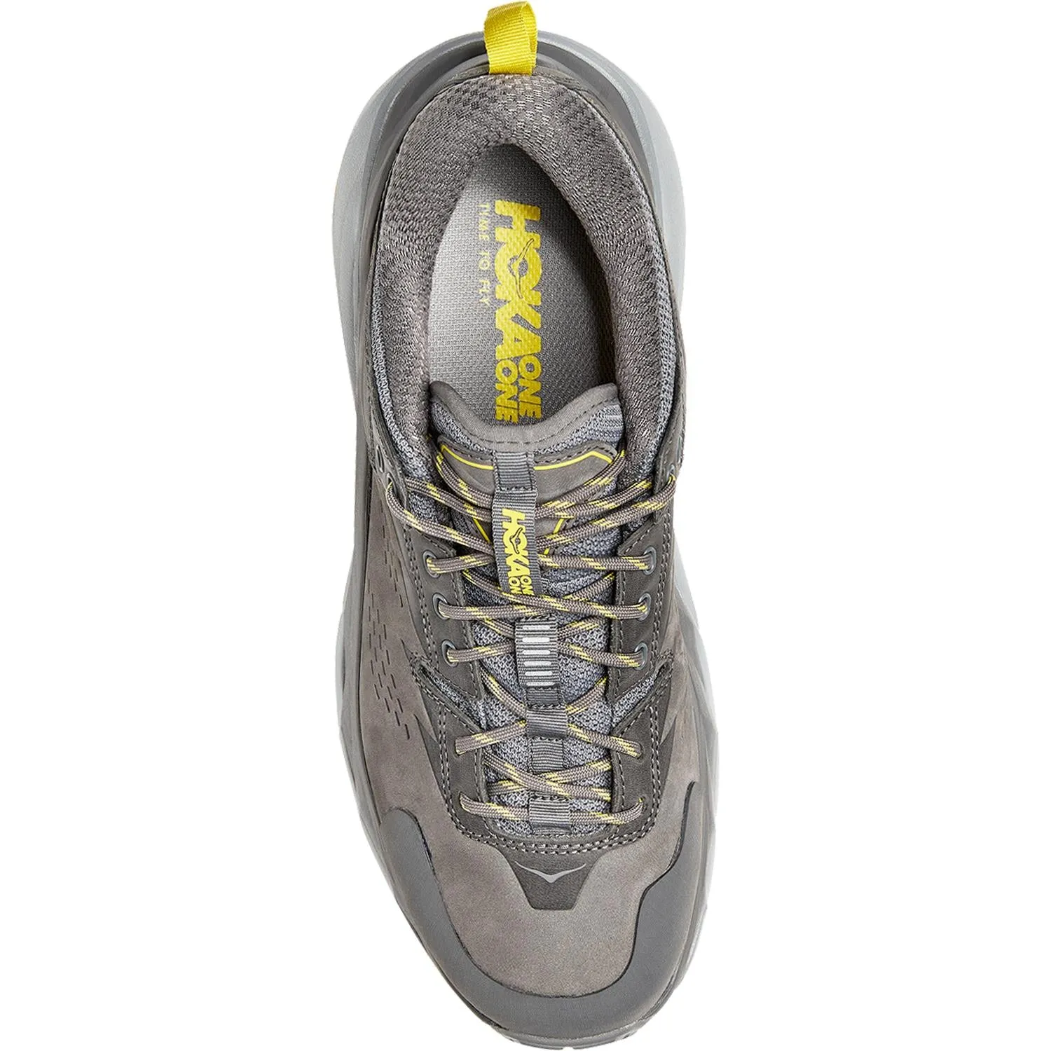 Men's Hoka Kaha Low Gore-Tex Charcoal Grey/Green Sheen