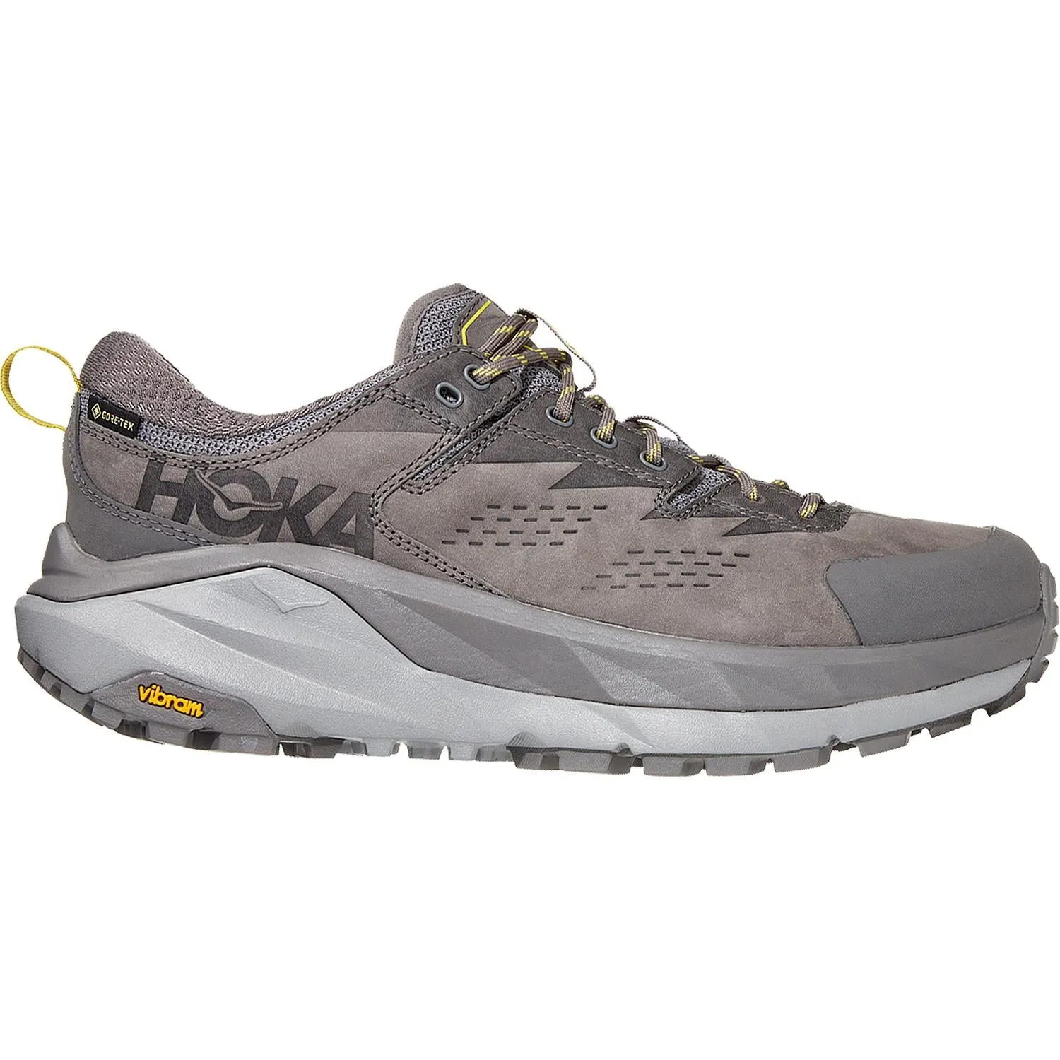 Men's Hoka Kaha Low Gore-Tex Charcoal Grey/Green Sheen