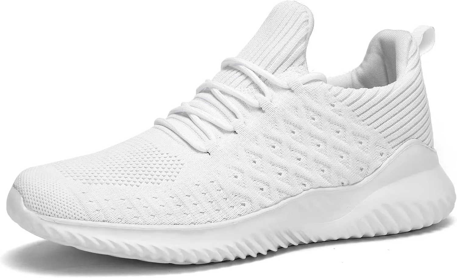 Mens Running Shoes Comfortable Walking Sneakers Mesh Lightweight Breathable Tennis Trainers Casual Soft Sole Work Gym