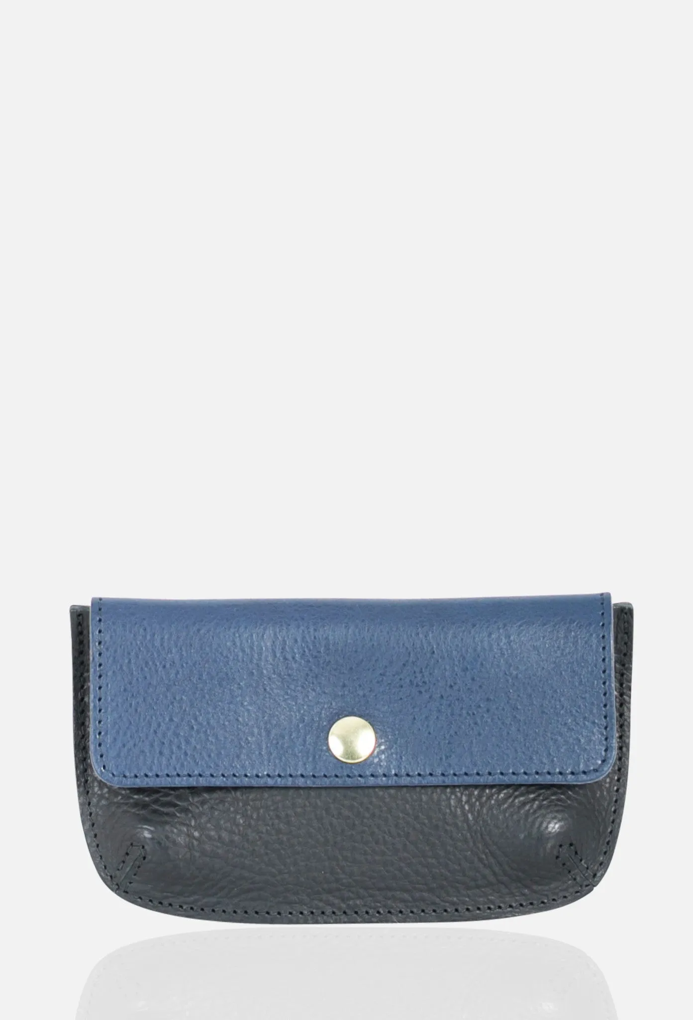 MONEY RECEPTACLE in Cinder black with Blue