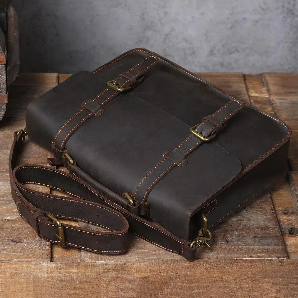 NAMUR | Leather Courier Bag