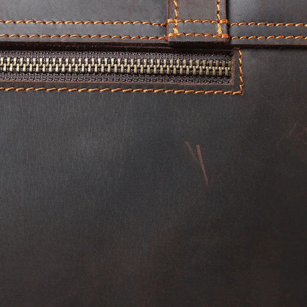 NAMUR | Leather Courier Bag
