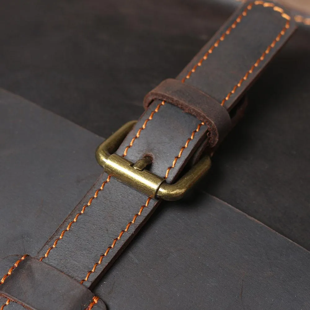 NAMUR | Leather Courier Bag