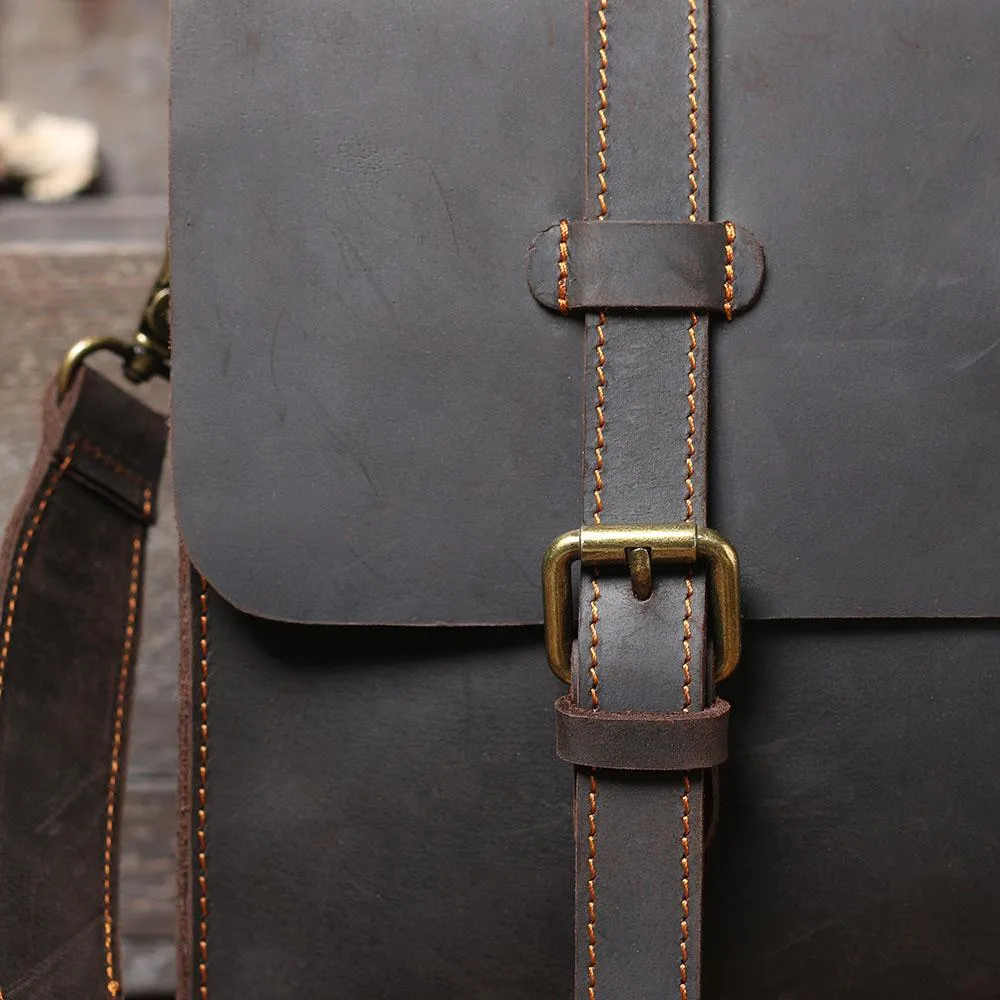 NAMUR | Leather Courier Bag