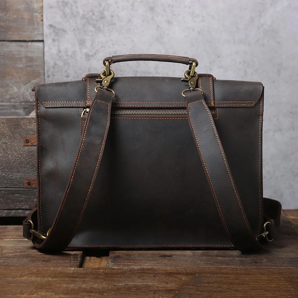 NAMUR | Leather Courier Bag