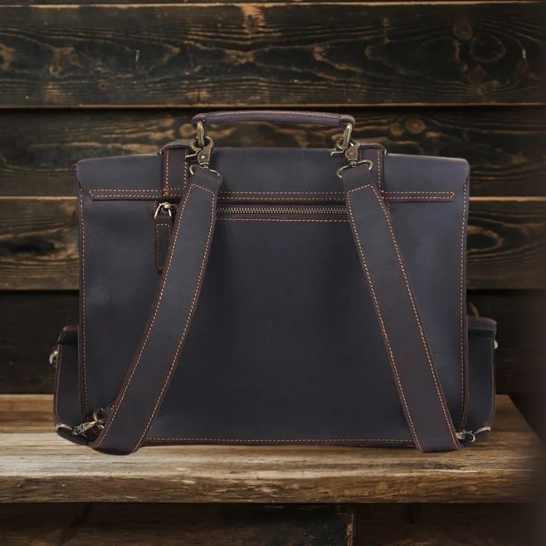 NAMUR | Leather Courier Bag
