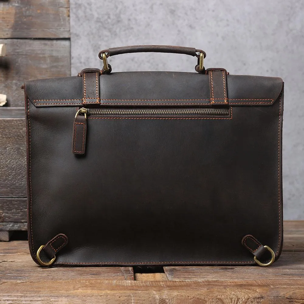 NAMUR | Leather Courier Bag