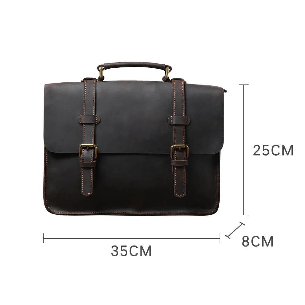NAMUR | Leather Courier Bag