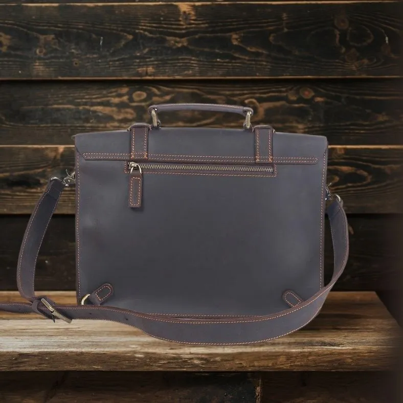 NAMUR | Leather Courier Bag