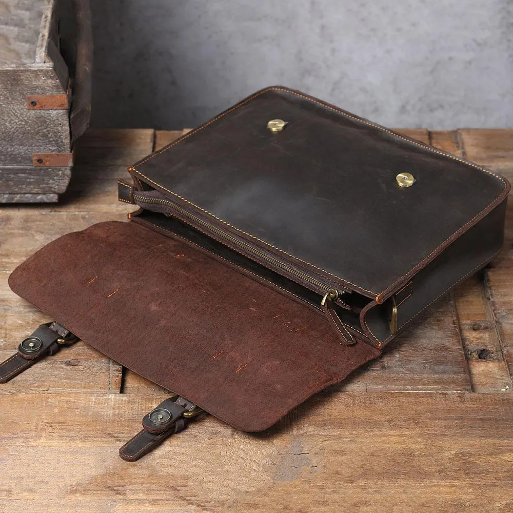 NAMUR | Leather Courier Bag
