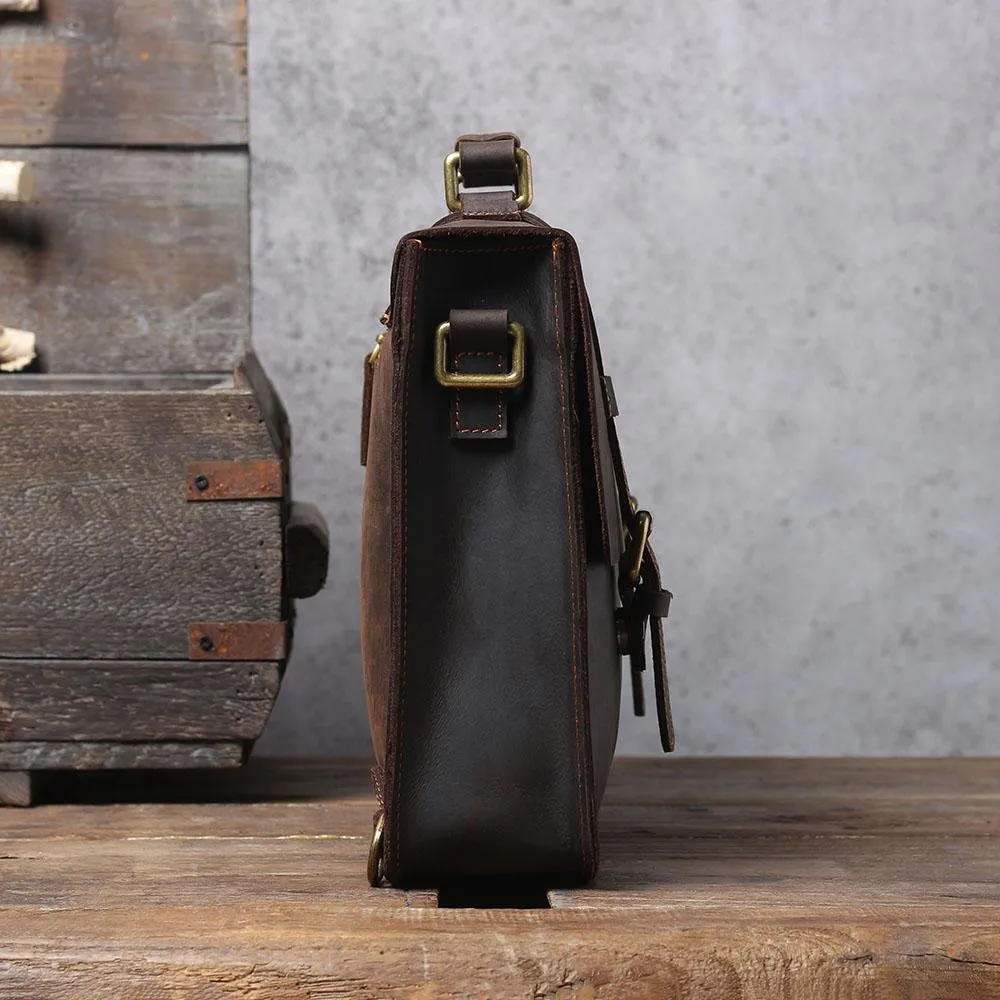 NAMUR | Leather Courier Bag