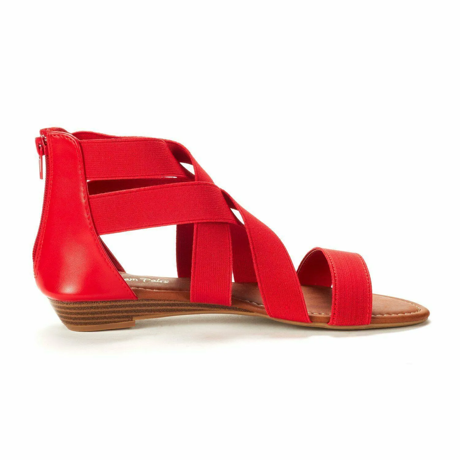 Open Toe Flat Sandals, Flexible Summer Gladiator Shoes for Women