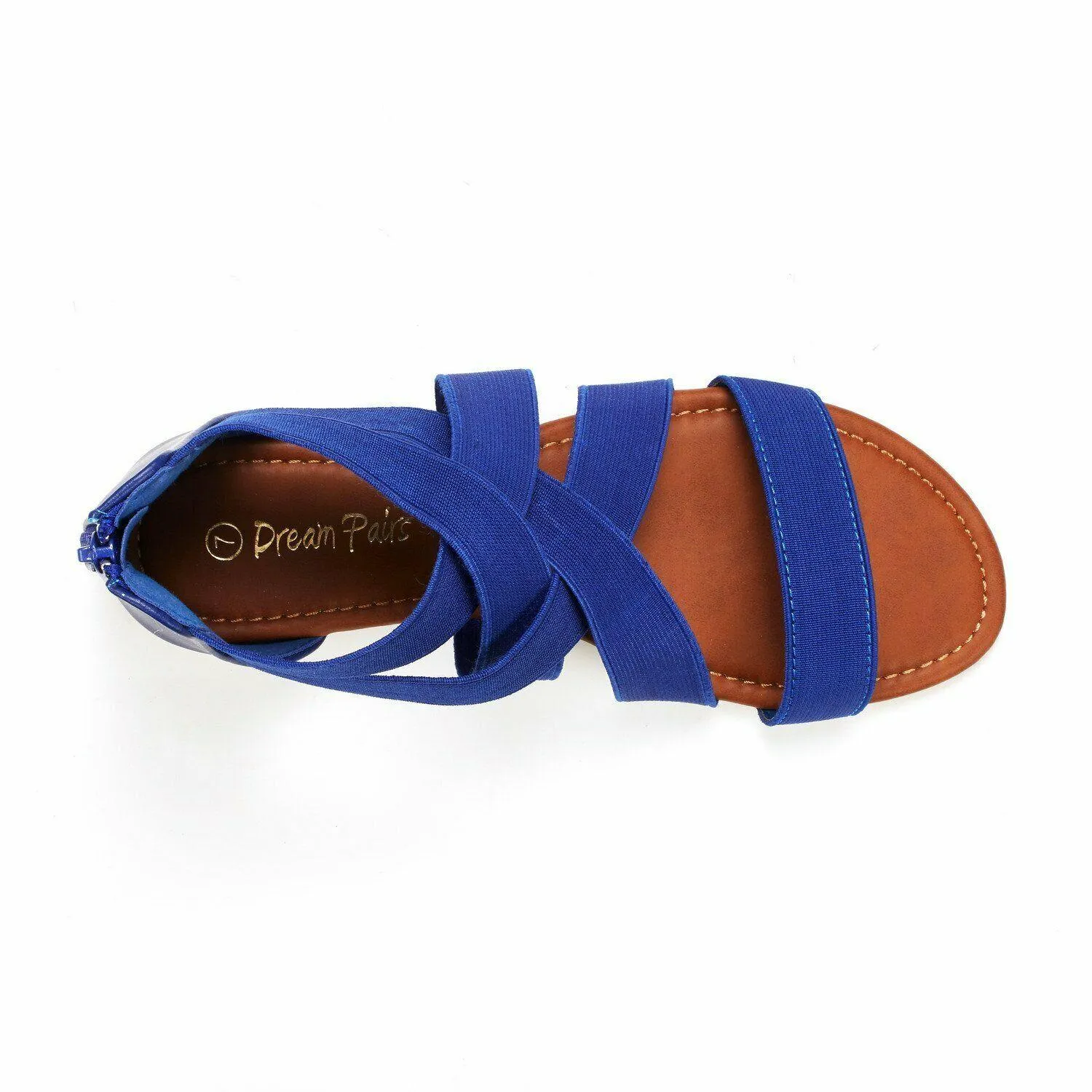 Open Toe Flat Sandals, Flexible Summer Gladiator Shoes for Women