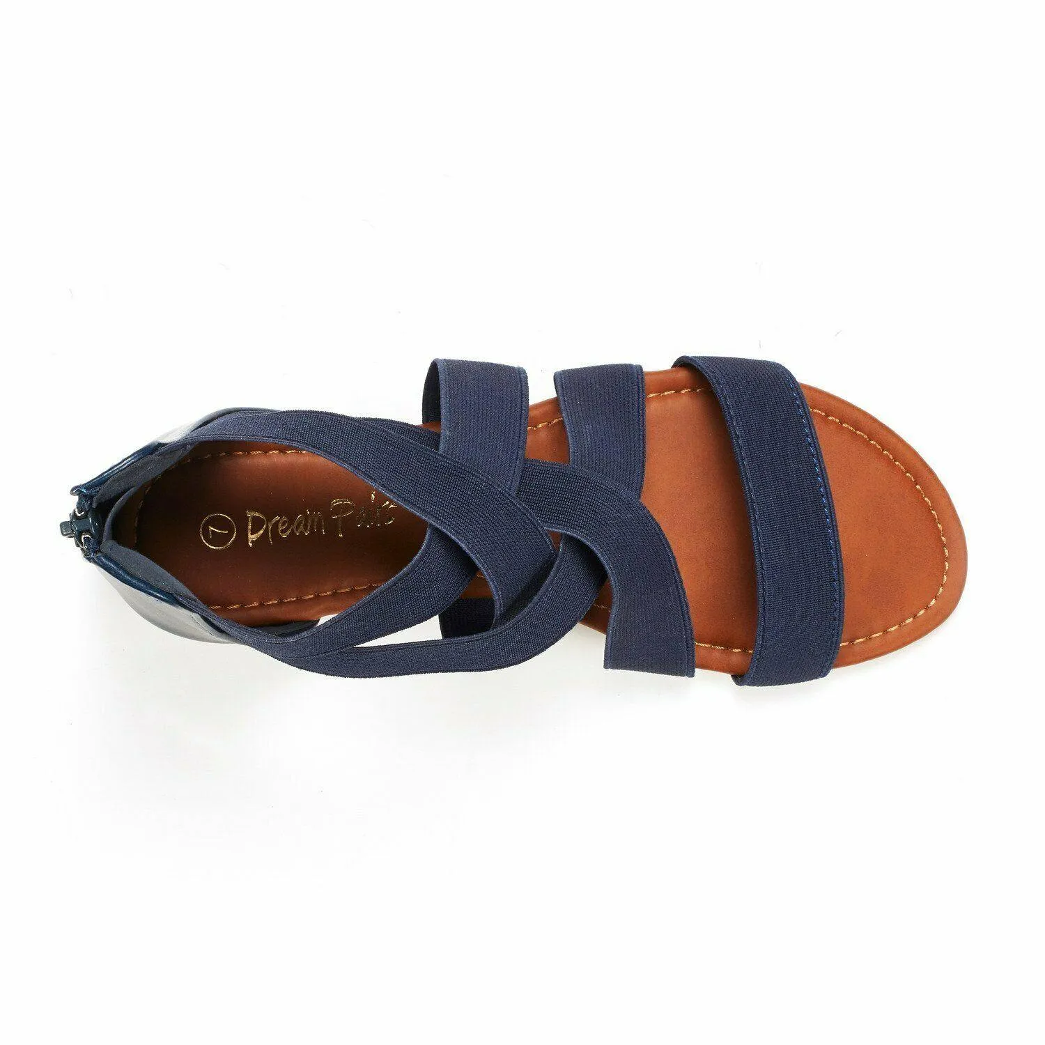 Open Toe Flat Sandals, Flexible Summer Gladiator Shoes for Women