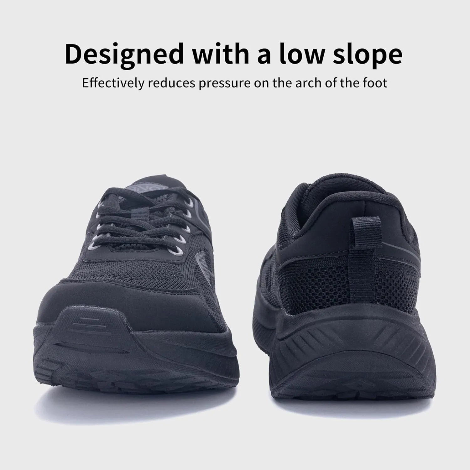 PERSOUL Wide Toe Box Shoes Women Arch Support Walking Sneakers Comfoty Orthotic Tennis Running Shoes for Plantar Fasciitis Bunions US 6-11