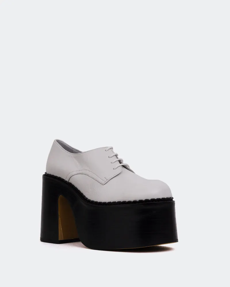 Phineas White Leather