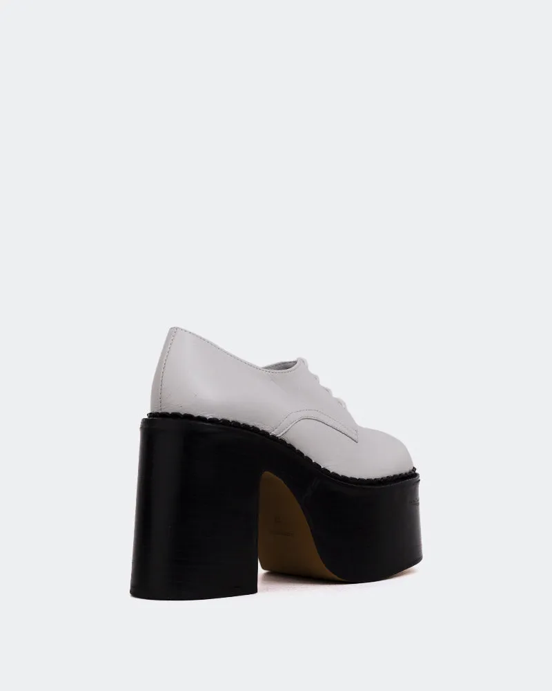 Phineas White Leather