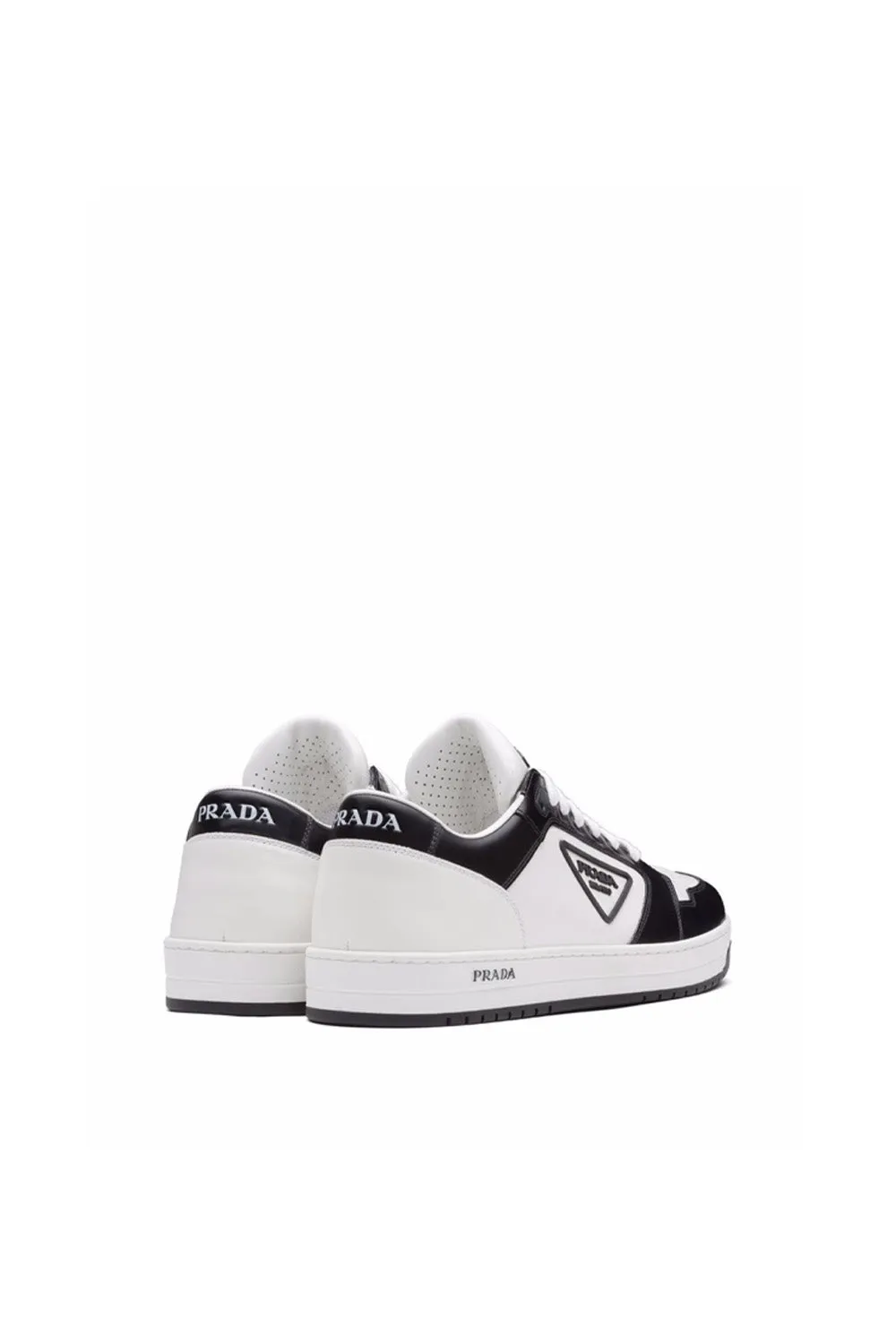 Prada District low-top leather trainers