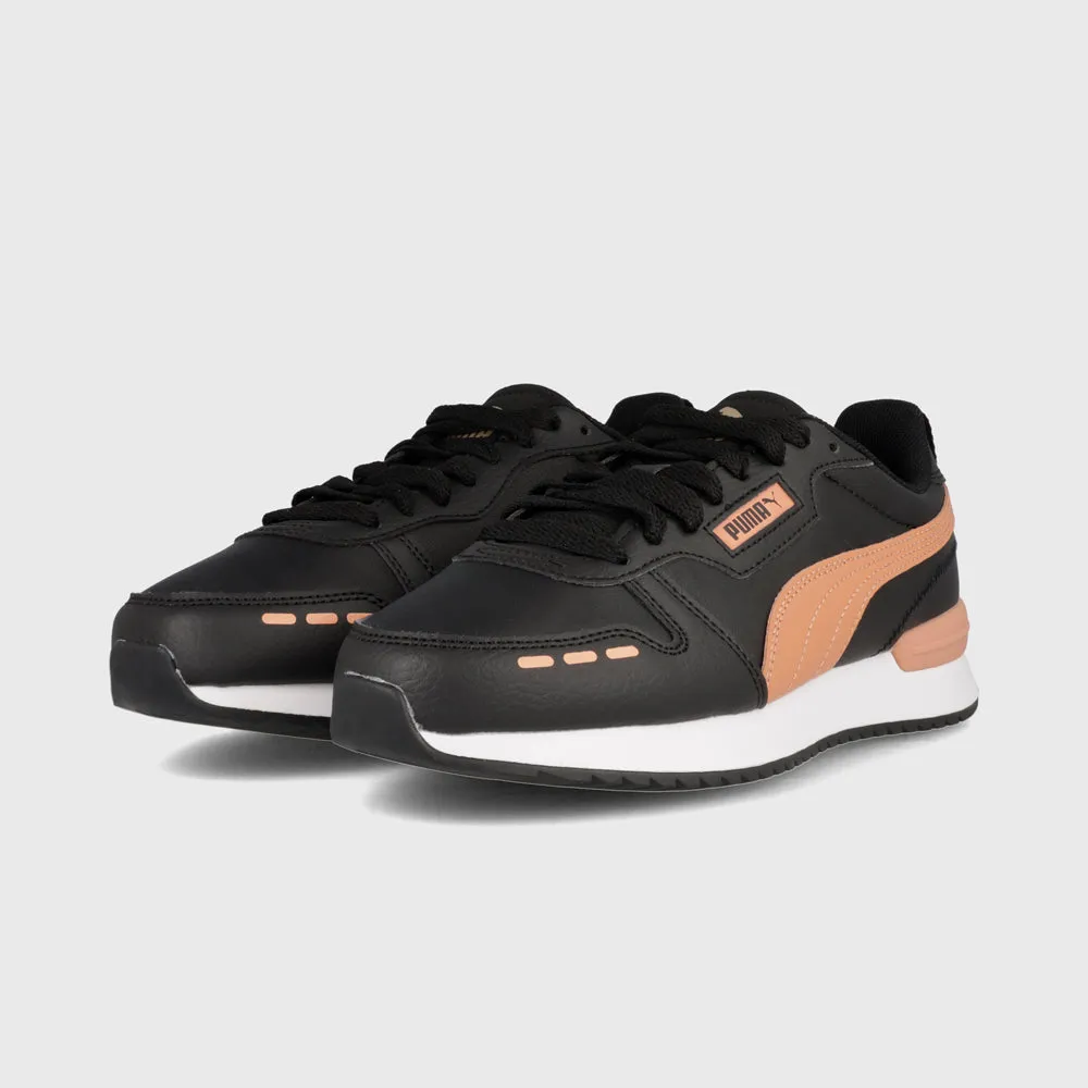 Puma Womens  R78 SL Sneaker Black/pink _ 182926 _ Black