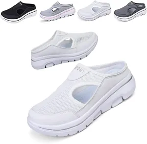 PURRL Meaboots Sports Sandals, Meaboots Men's Comfort Breathable Support Sports Sandals,Meaboots Orthopedic Sandals for Men Outdoor Casual Non Slip Orthopedic Sneakers Walking Slip on Shoes