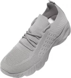 Running Shoes For Women Arch Support Slip on Loafer Shoes Mesh Casual Flat Walking Sneakers Memory Foam Tennis Shoes