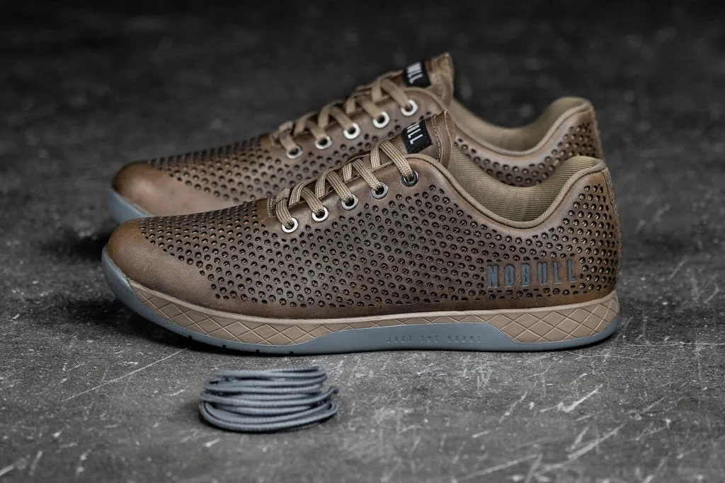 SAND LEATHER TRAINER (WOMEN'S)