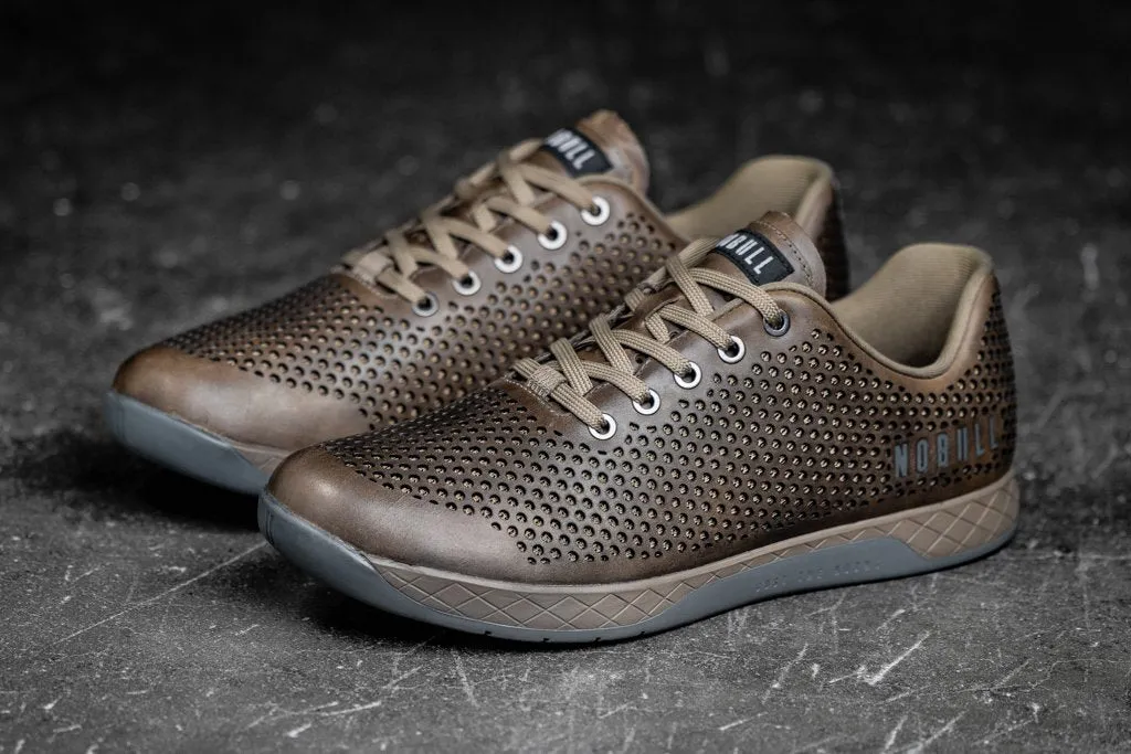 SAND LEATHER TRAINER (WOMEN'S)