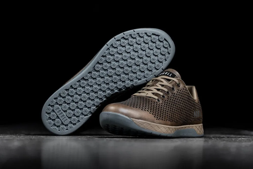 SAND LEATHER TRAINER (WOMEN'S)