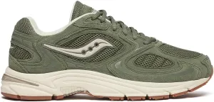 Saucony Unisex Grid Jazz 9 Sneaker, Olive/Off-White, 12 US Men