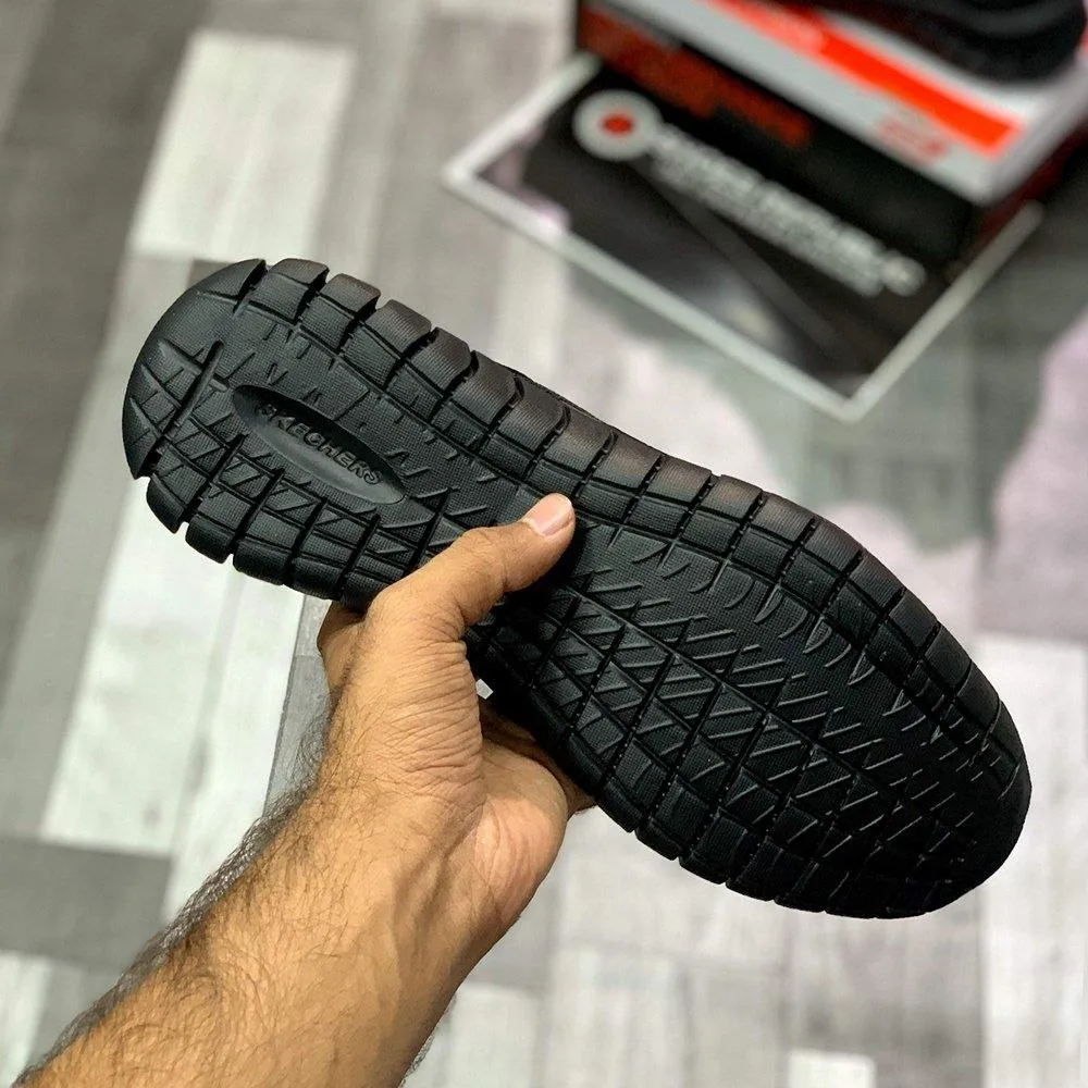 Skecherrs Overhaul Betley Air Cooled Memory Foam “Triple Black”
