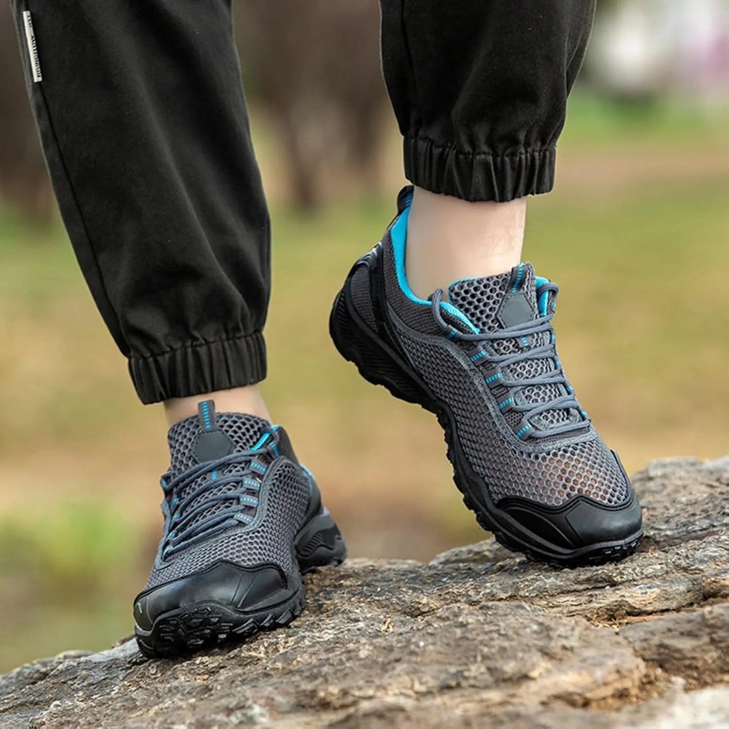 Sneakers for Women Lightweight Non Slip Tennis Gym Workout Cushion Sneaker Casual Mesh Breathable Lace Up Walking Shoes