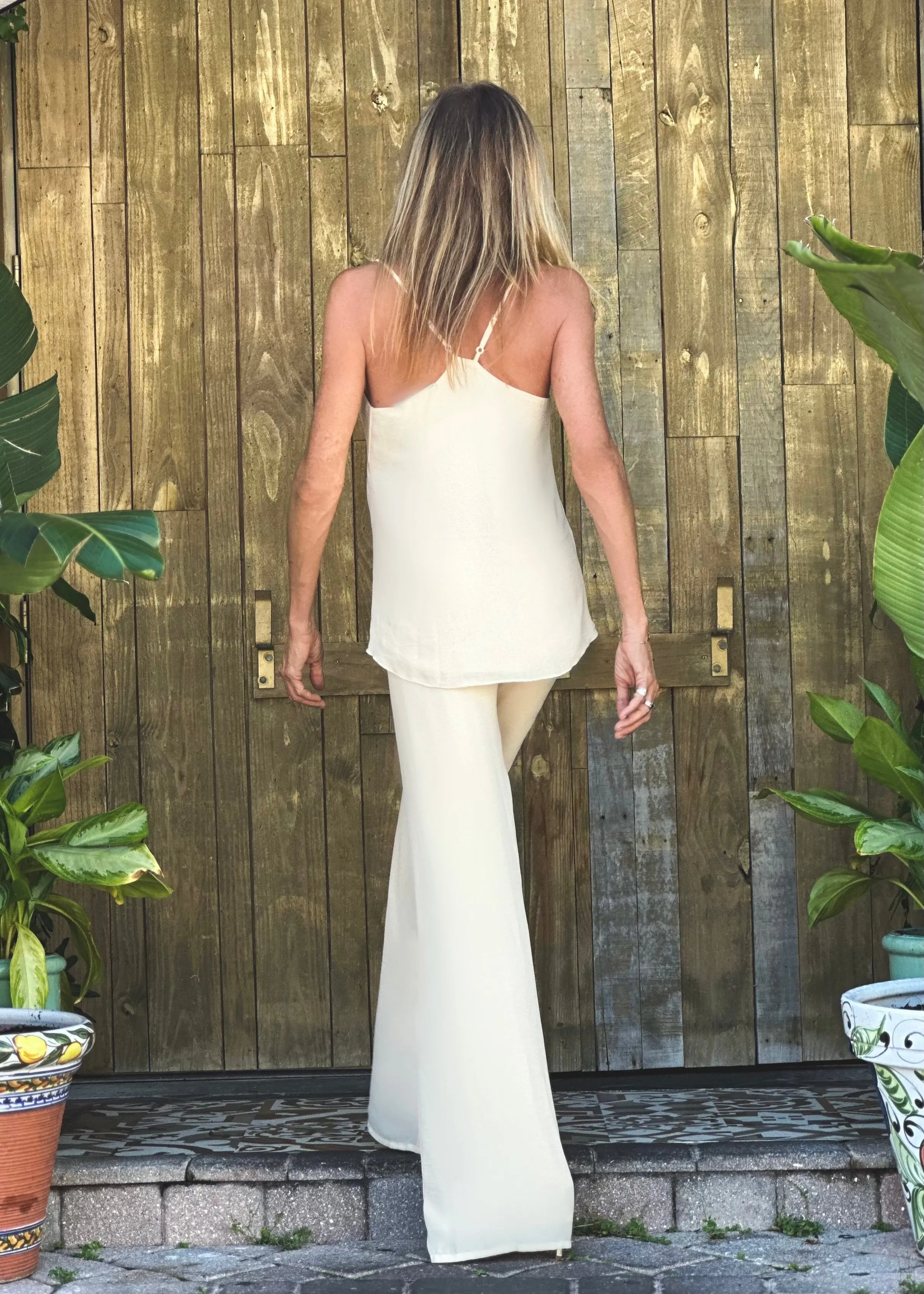 Tara Top Butter (Double Chiffon)