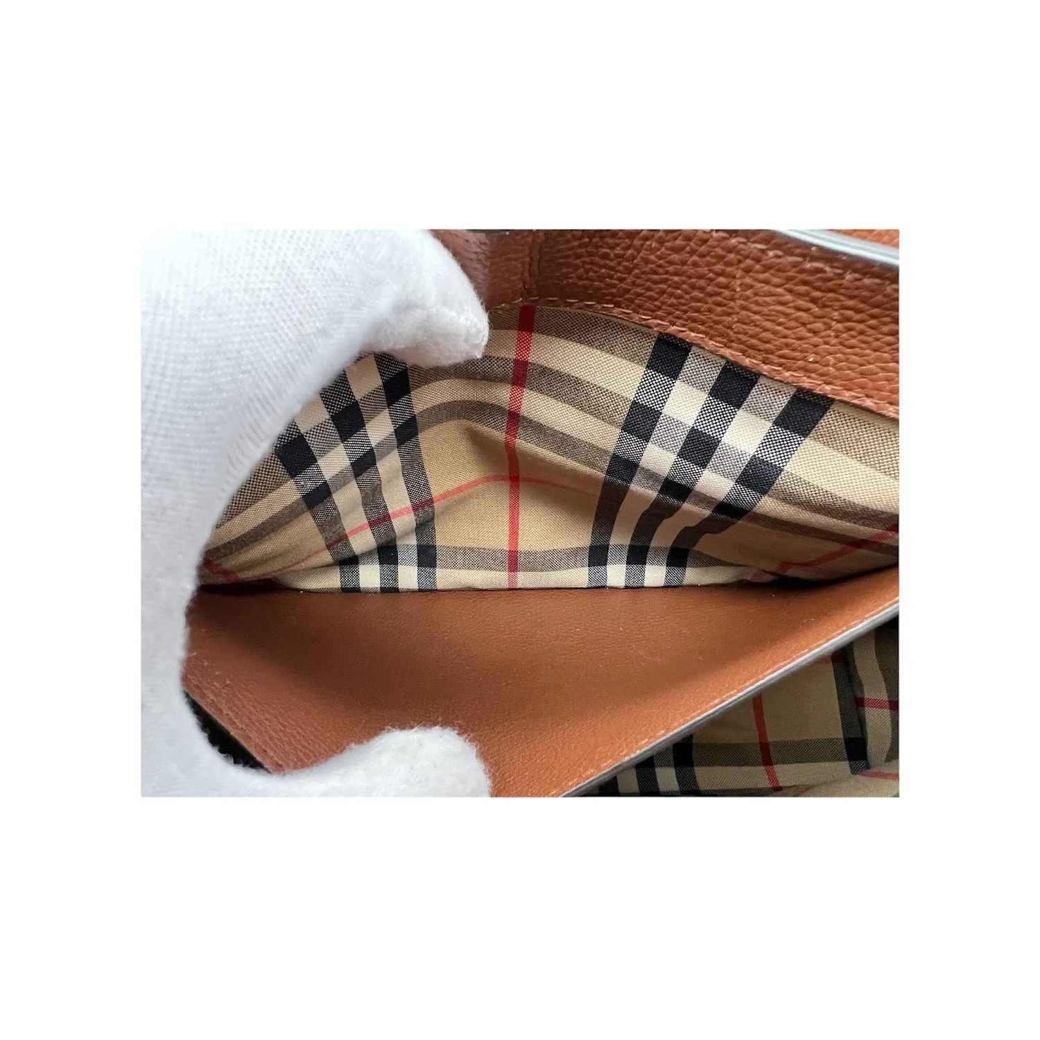 Trendy Inspired Burberry Leather Note Crossbody Bag