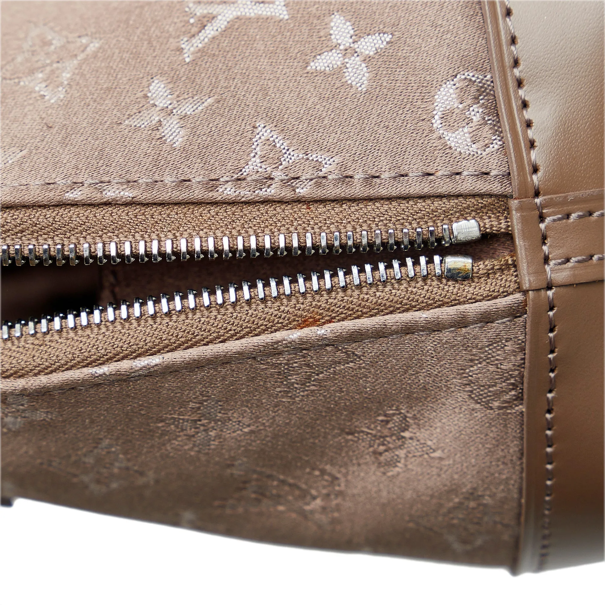 Trendy Inspired Louis Vuitton Alma Mini Brown Monogram Satin