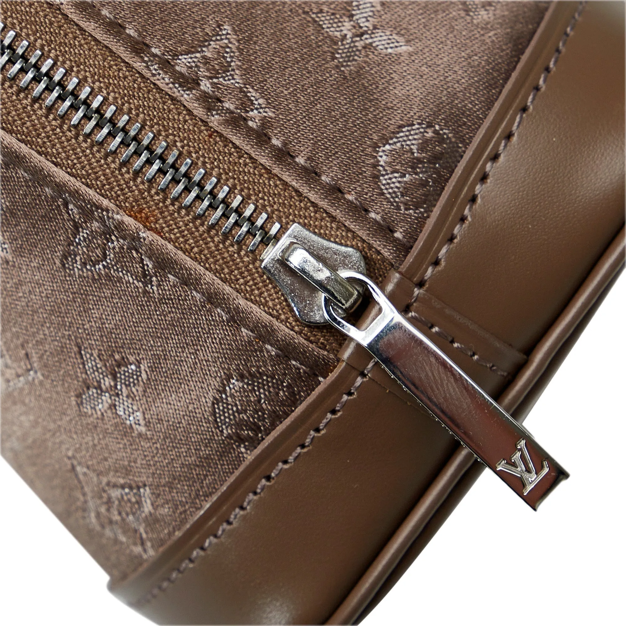 Trendy Inspired Louis Vuitton Alma Mini Brown Monogram Satin