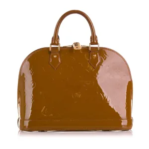 Trendy Inspired Louis Vuitton Alma Pm Brown Monogram Vernis