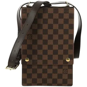Trendy Inspired Louis Vuitton Ebene Portobello Crossbody Bag