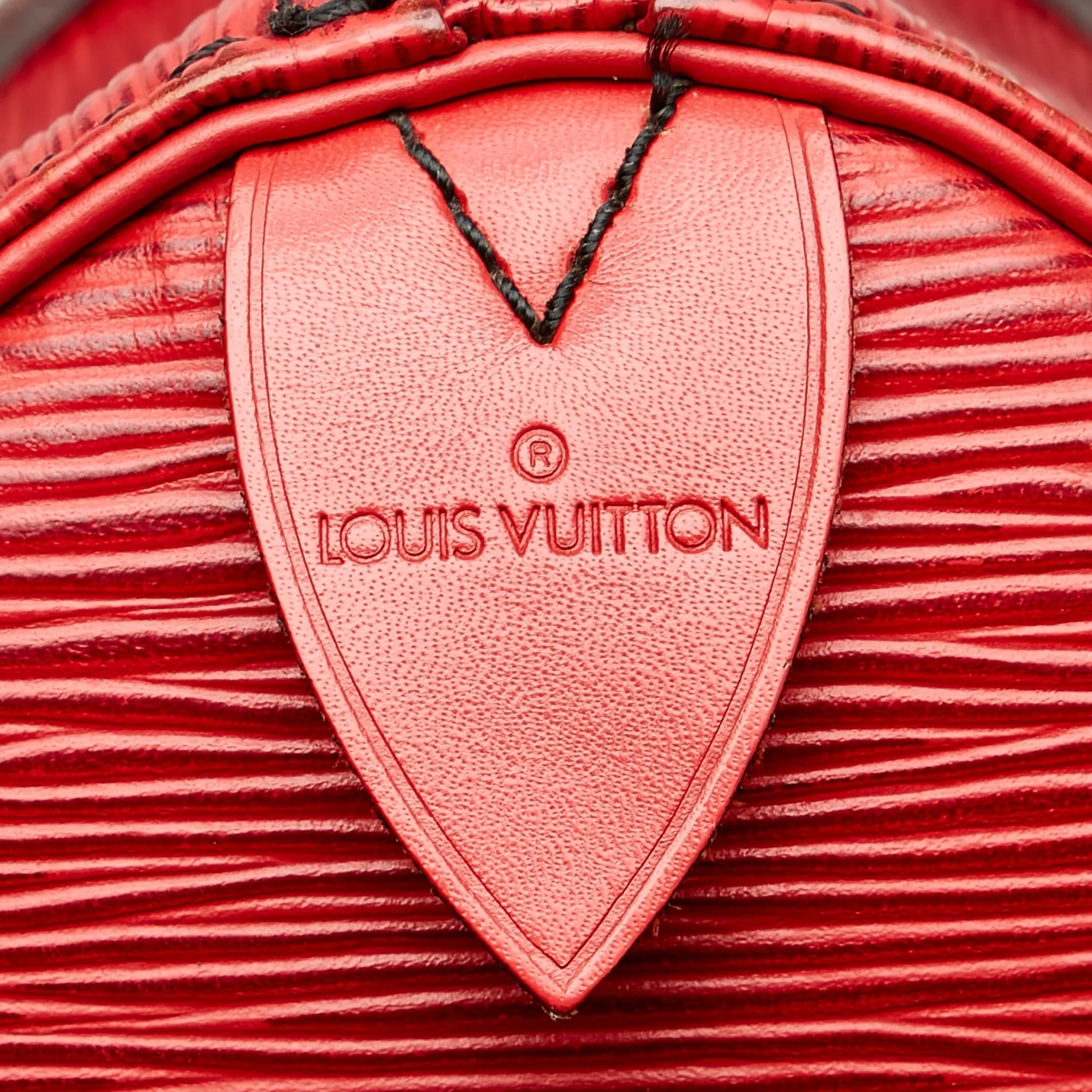 Trendy Inspired Louis Vuitton Speedy 35 Red Epi
