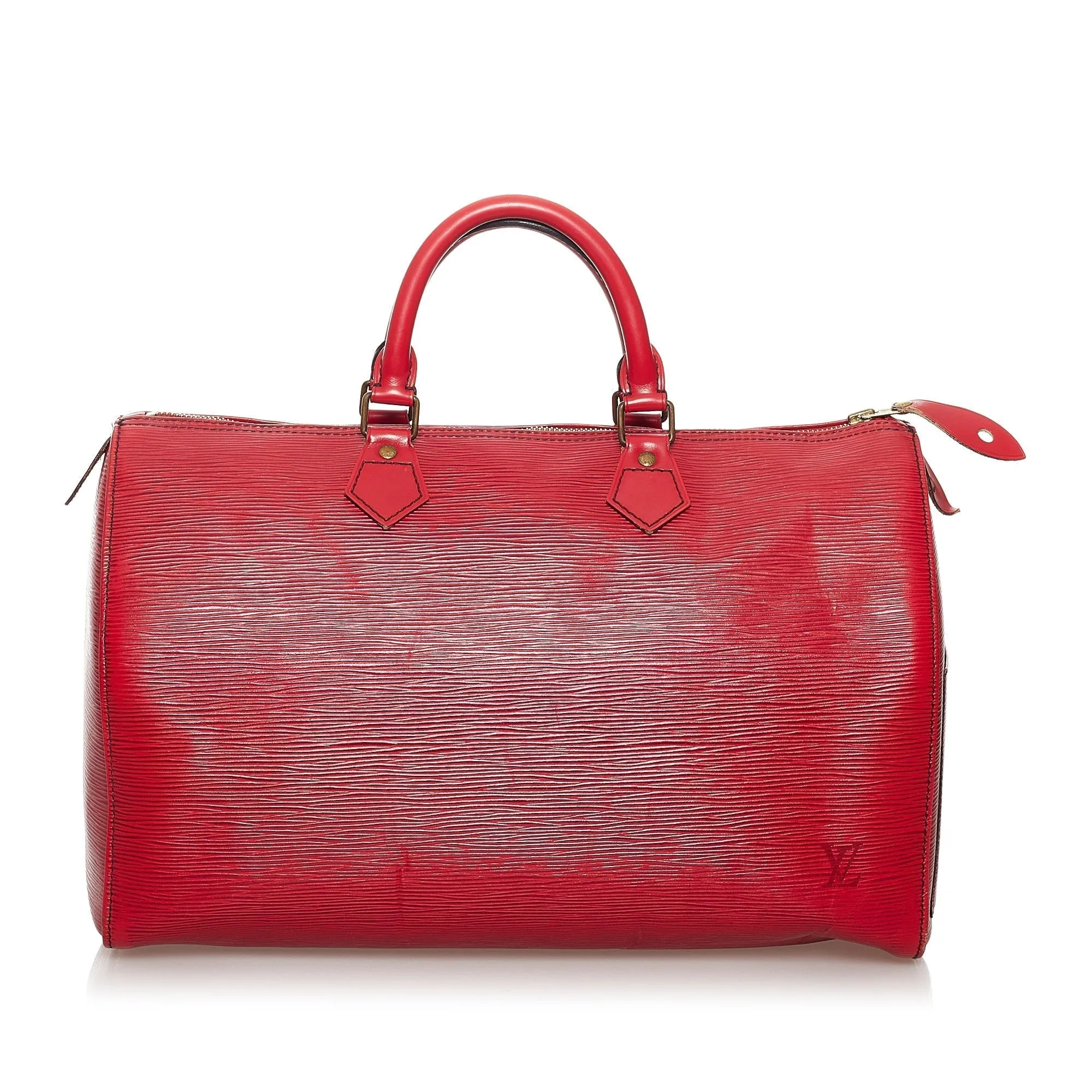 Trendy Inspired Louis Vuitton Speedy 35 Red Epi