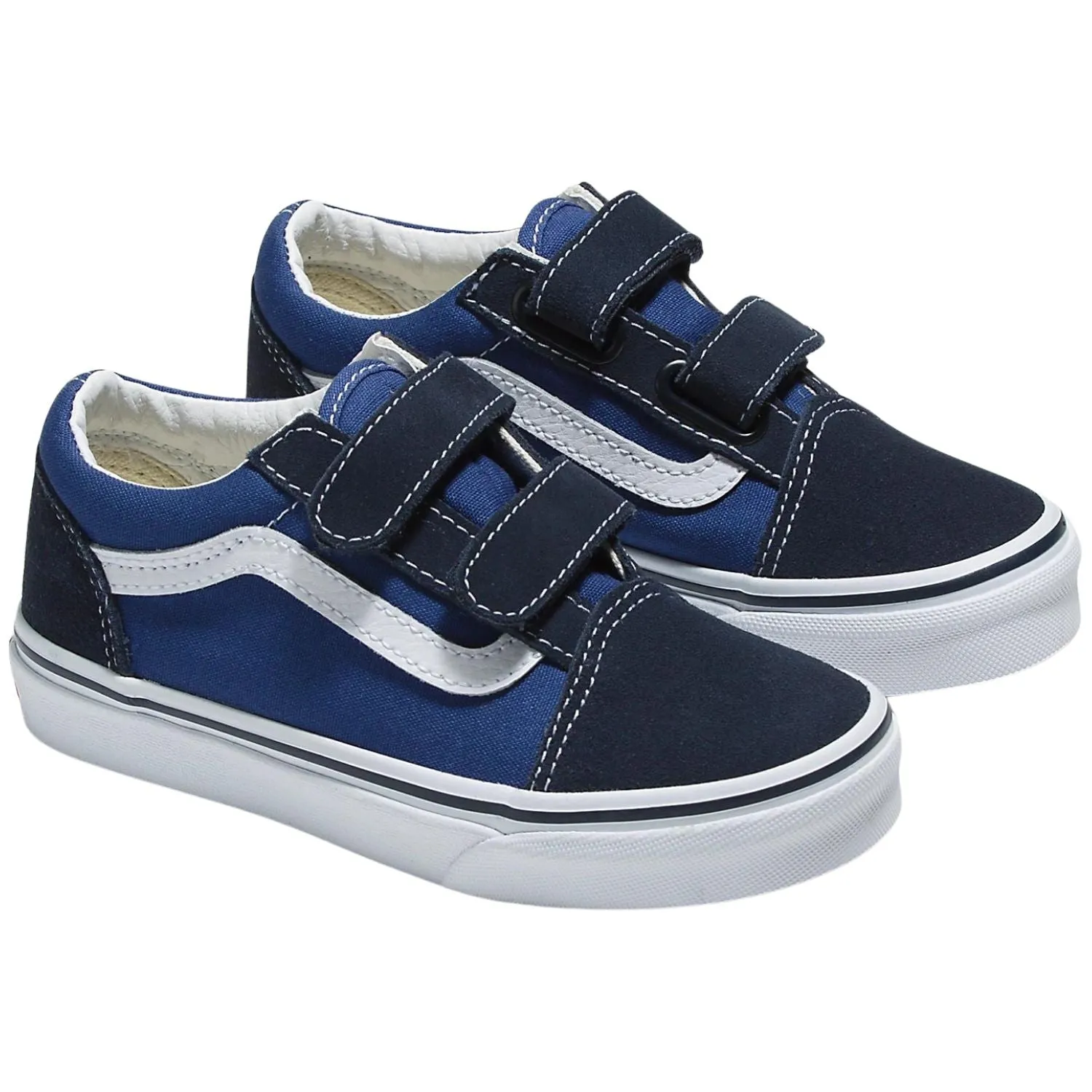 Vans Old Skool V Navy/True White - Kids