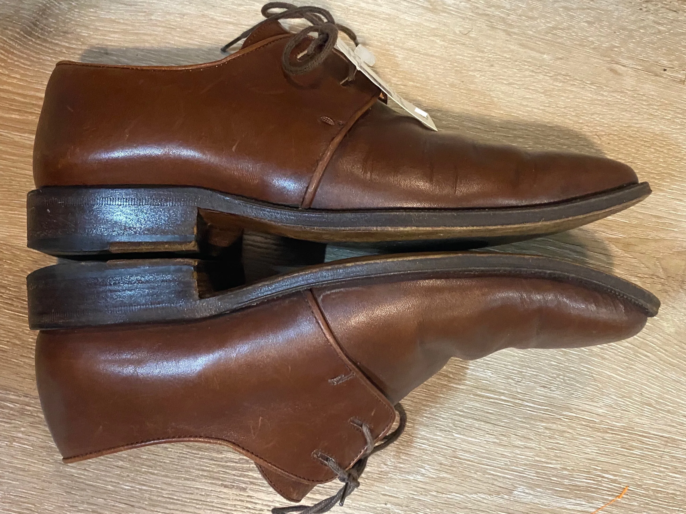 Vero Cuoio "M" Derby Shoes 7M 39/40 (Italy)