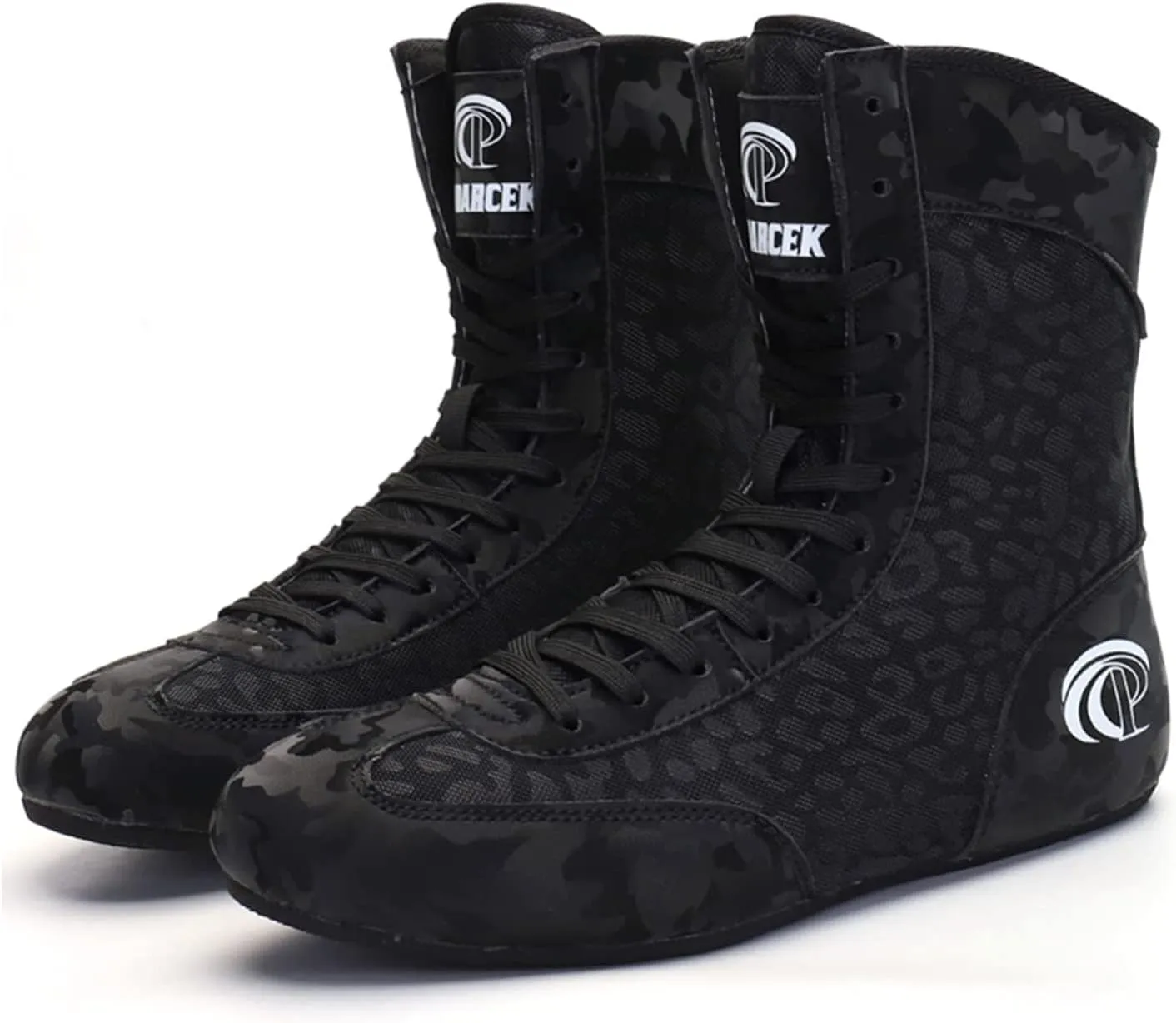 Women Men Wrestling Shoes Fashion Boxing Gym Trainers High Top Weightlifting Fitness Sneakers Comfortable Bodybuilding Shoes