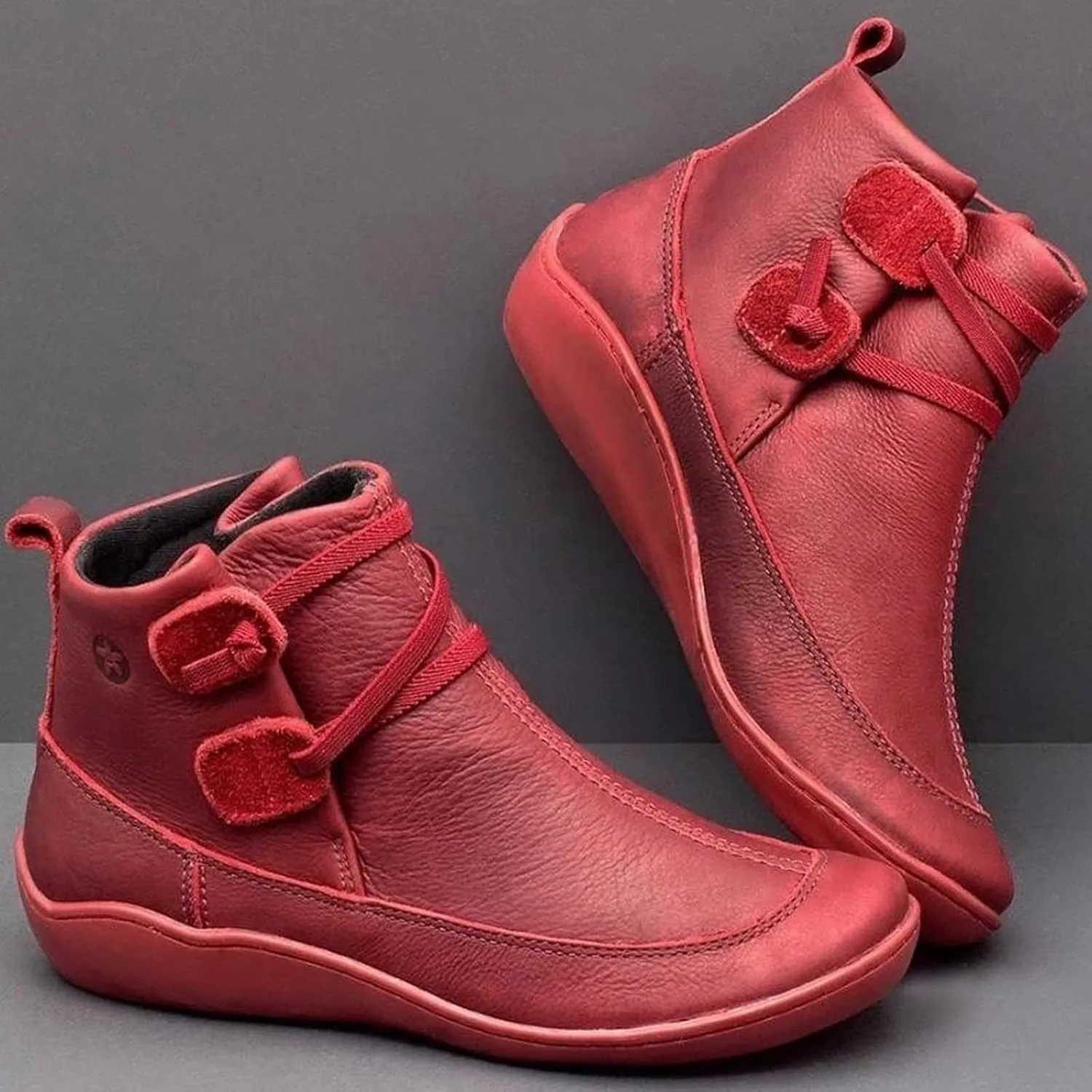 Women's Ankle Boots & Booties Ankle Booties for Women Flat Ankle Boots for Women Boot Shoes for Women Fashion Round Toe Side Zipper Pointd Toe Suede