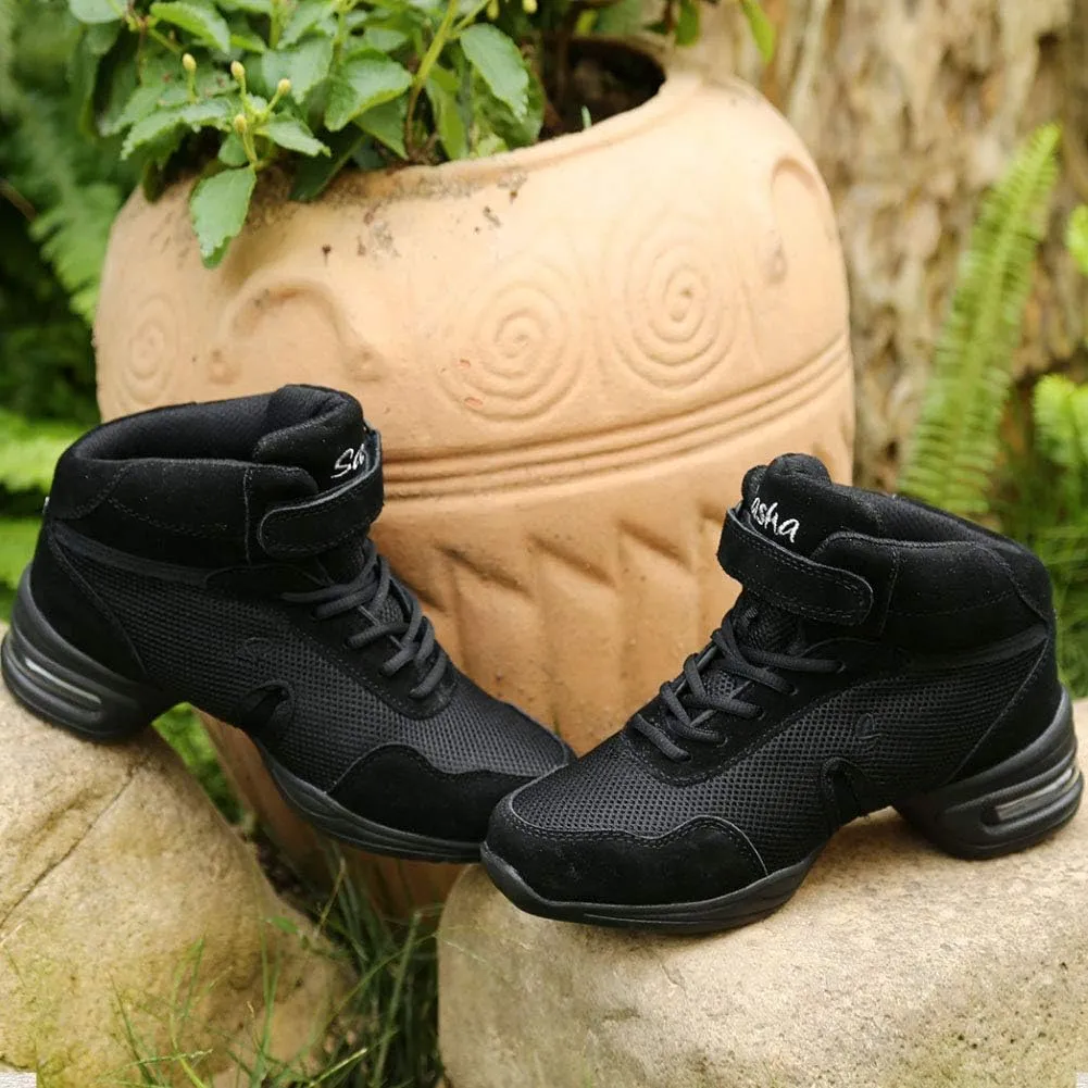 Women's Breathable Dance Sneakers Split Sole Modern Jazz Fittness Dance Boots,Model B53