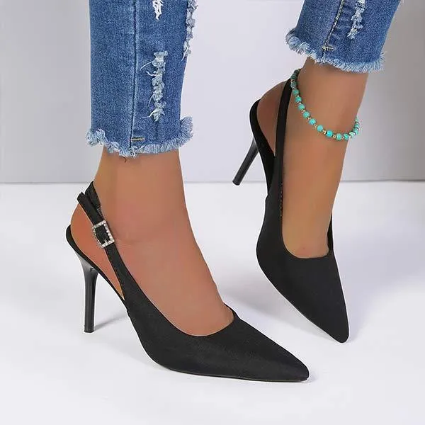 Women's Pointed-Toe High Heels with Thin Heels 06707365C