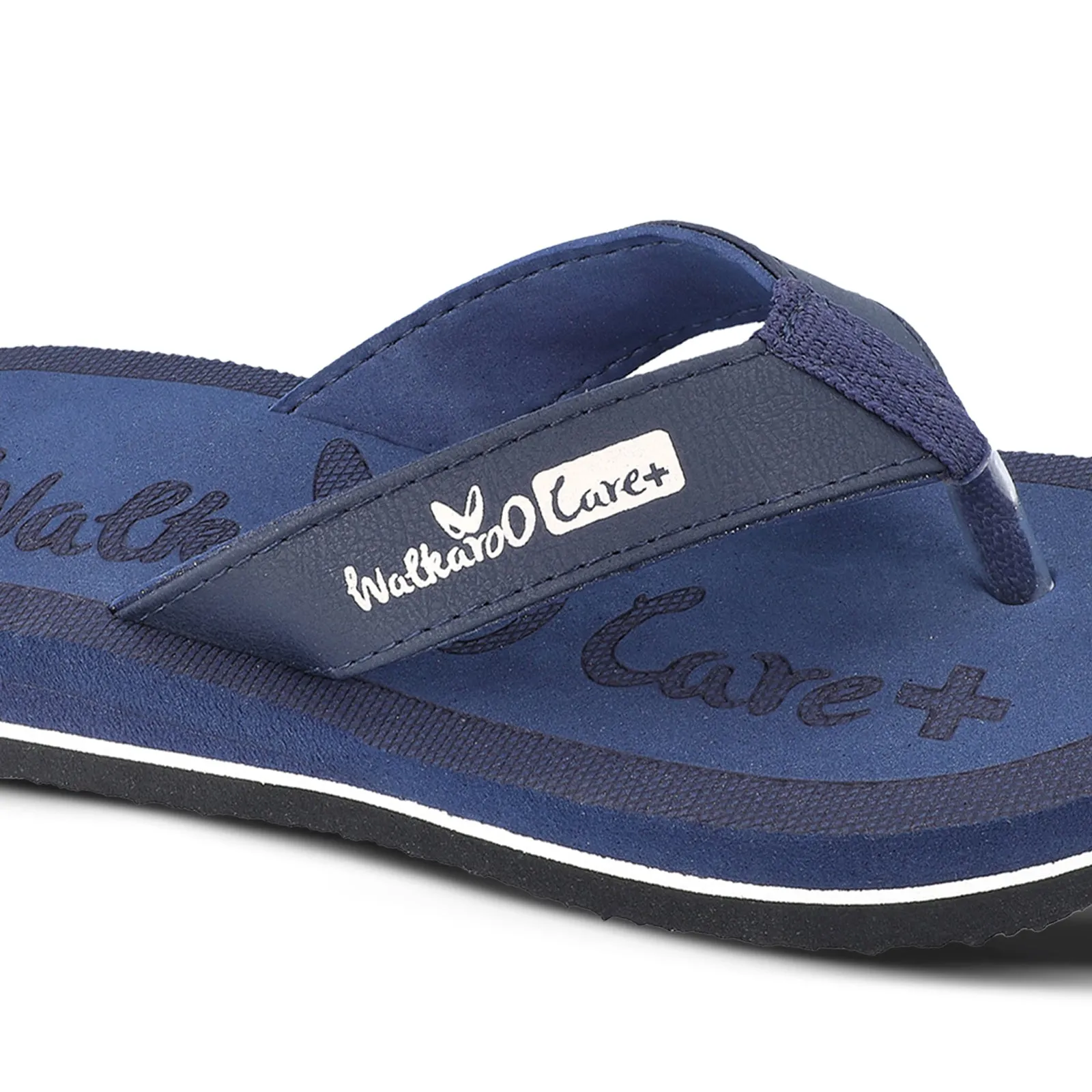 Women's Printed Care Plus Flip-Flop  - WH3956 Blue